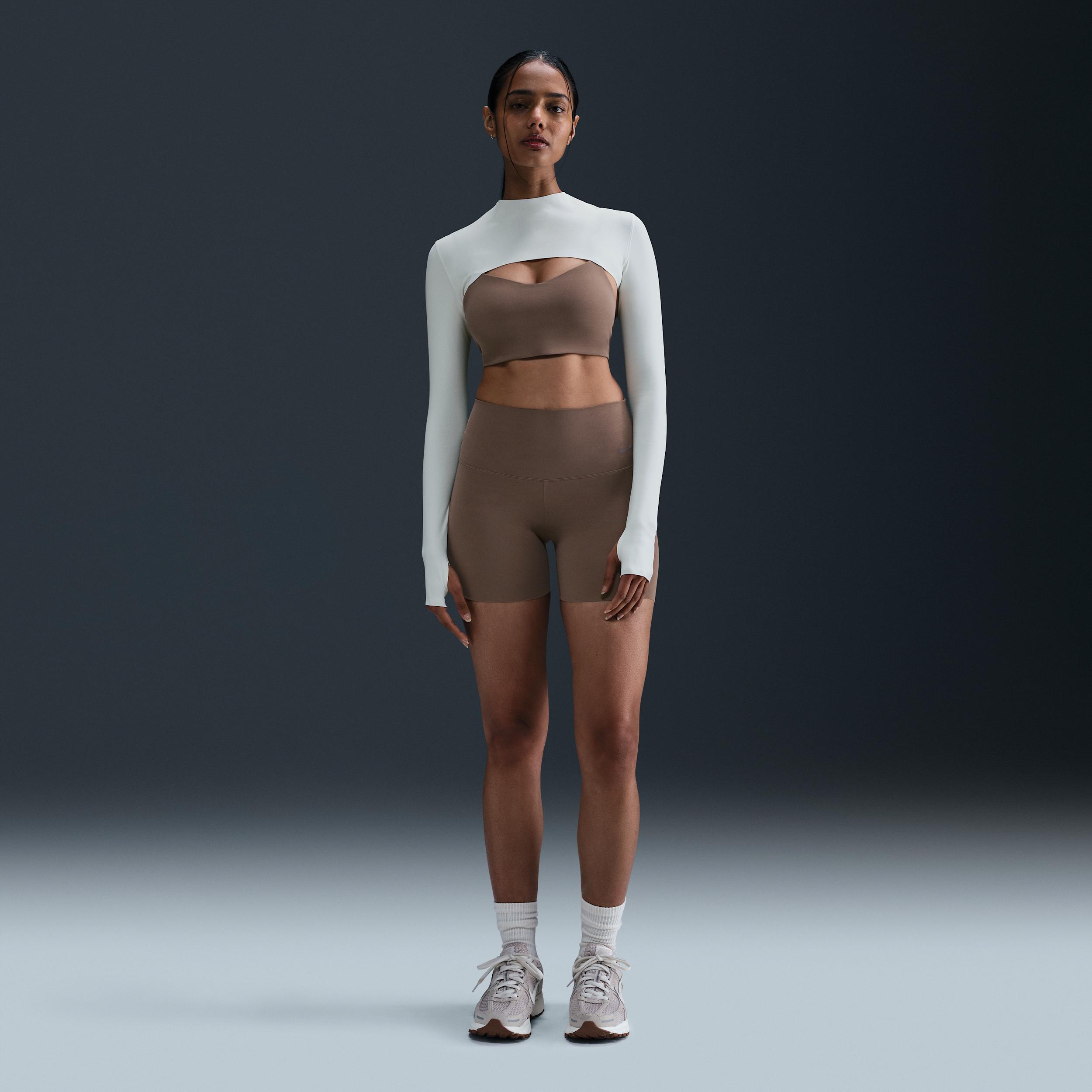 Nike Women's Zenvy Dri-FIT Long-Sleeve Shrug Top Product Image