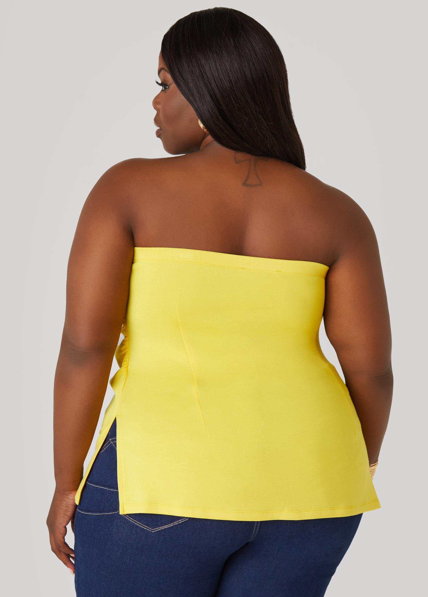 Split Side Tube Top Product Image