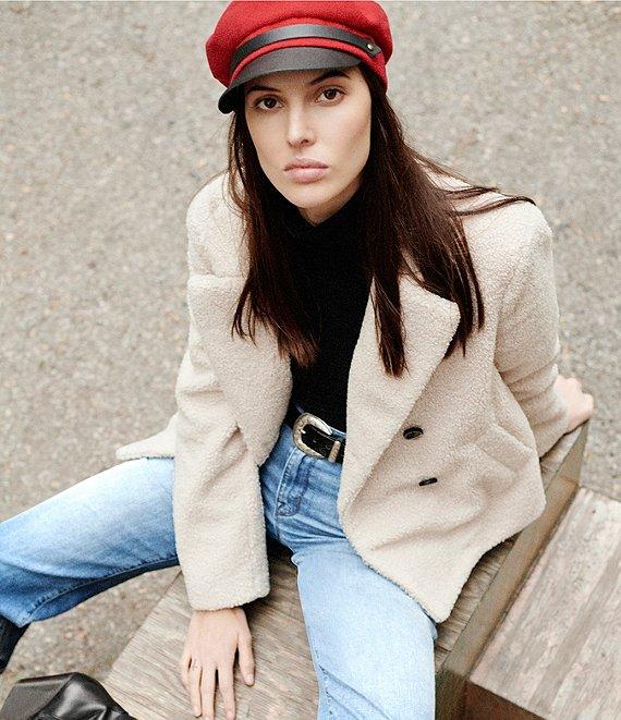 Sanctuary Essentials Turtleneck Long Sleeve Rib Knit Shirt Product Image