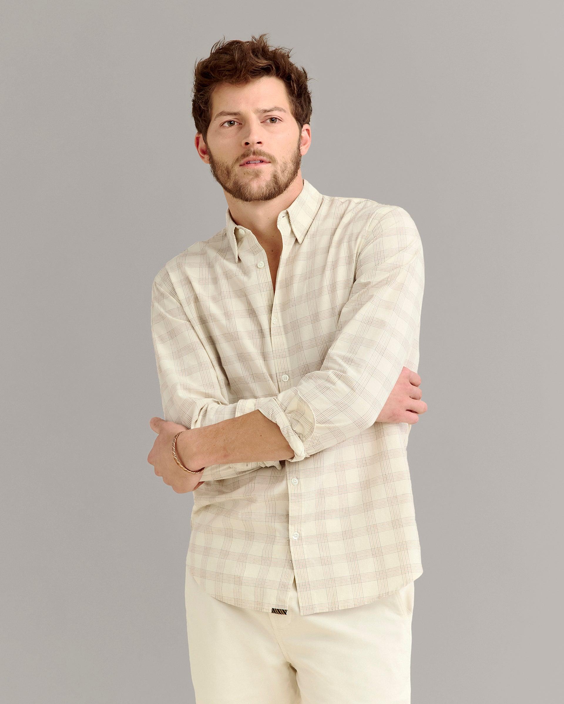 Grid Plaid Wilson Shirt -  Product Image