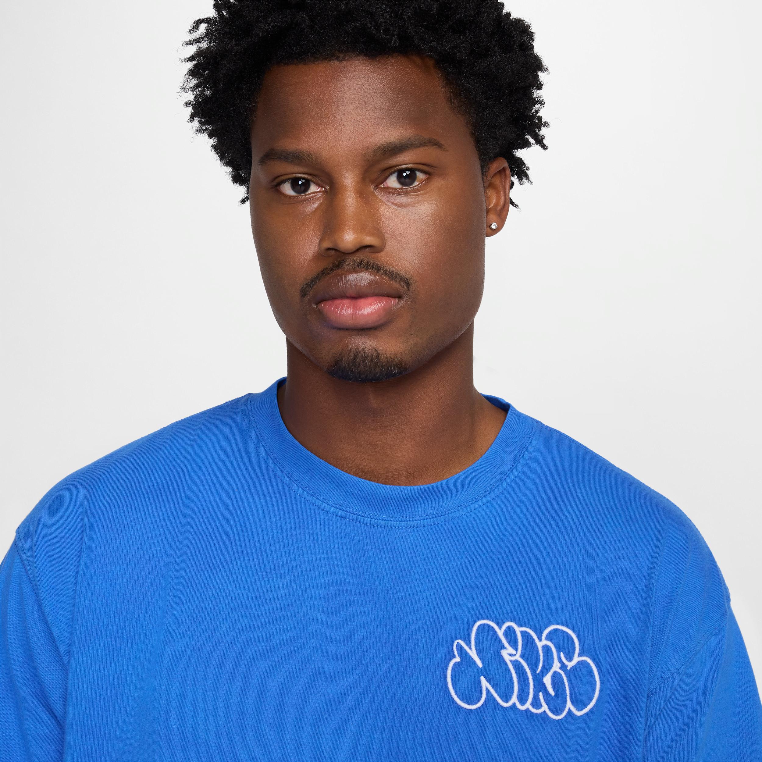 Nike Mens Max90 Basketball T-Shirt | HJ3315-480 Product Image