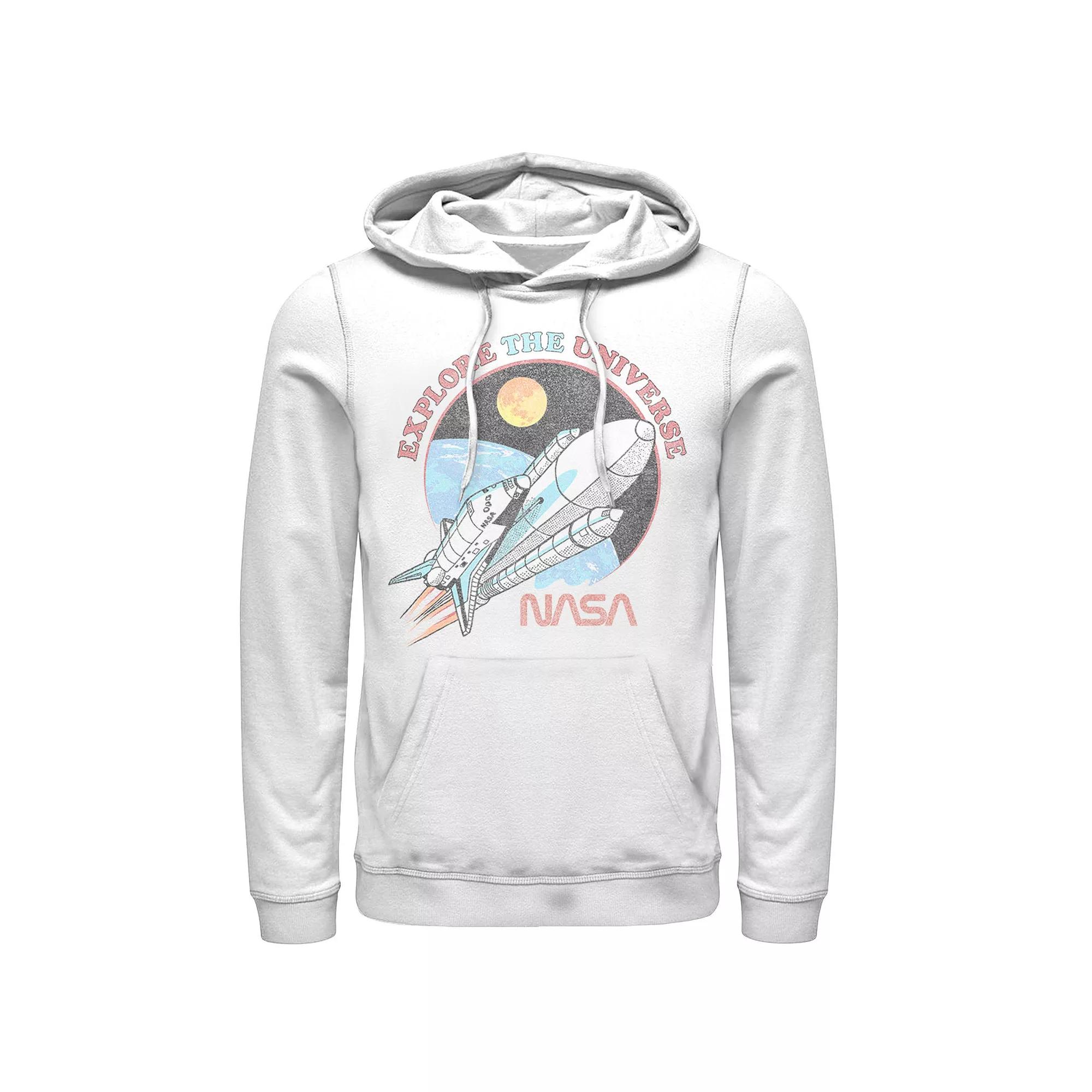 Men's NASA Explore The Universe Circle Portrait Hoodie,  Product Image