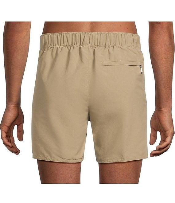 Murano Monaco 5#double; Solid Swim Trunks Product Image