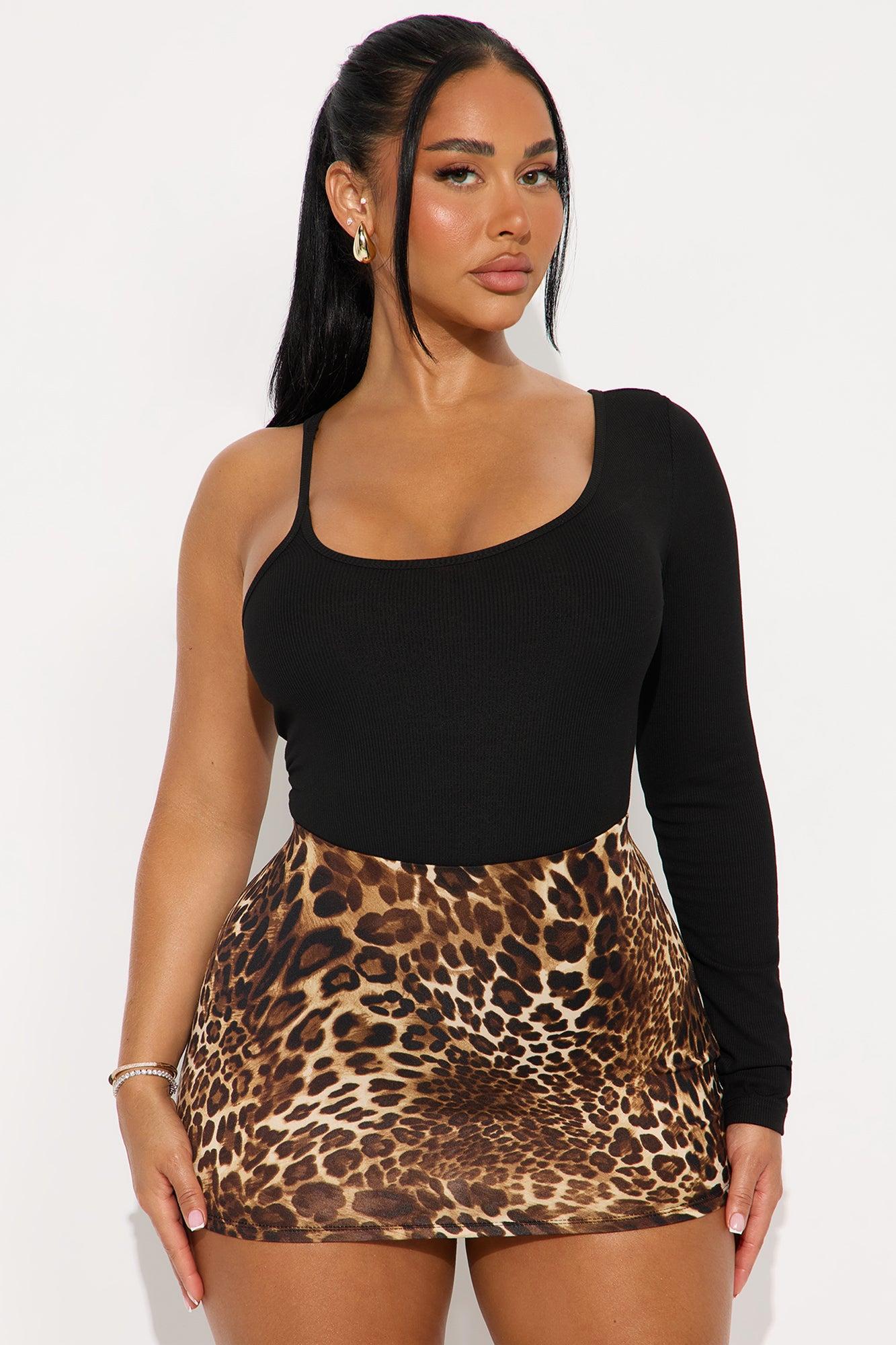Outspoken One Shoulder Bodysuit - Black Female Product Image
