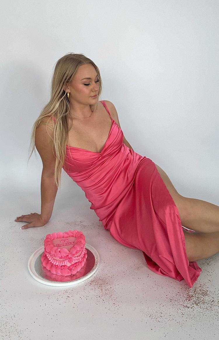 Honey Pink Maxi Dress Baby Product Image