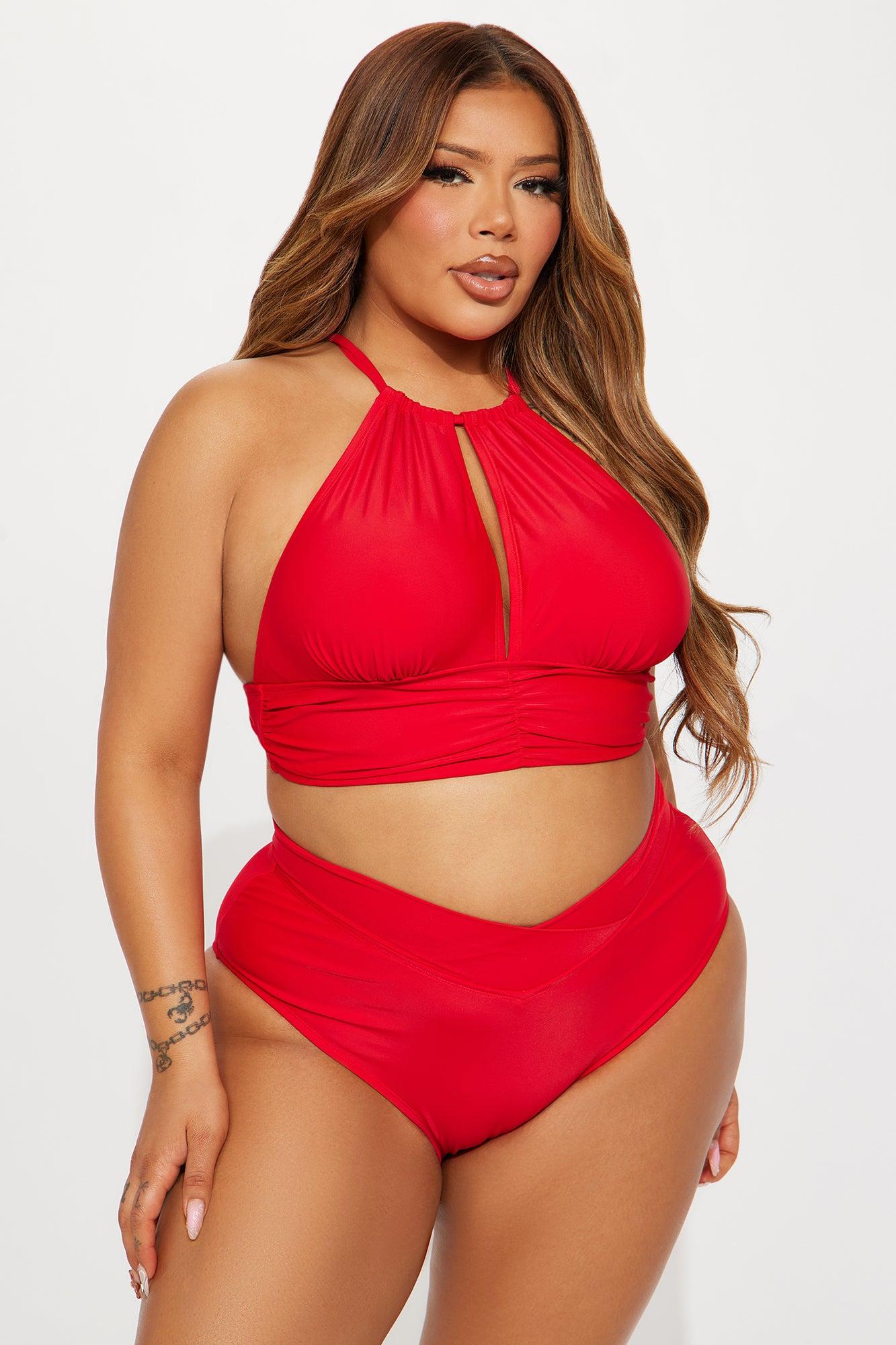Debbie 2 Piece Bikini - Red Product Image