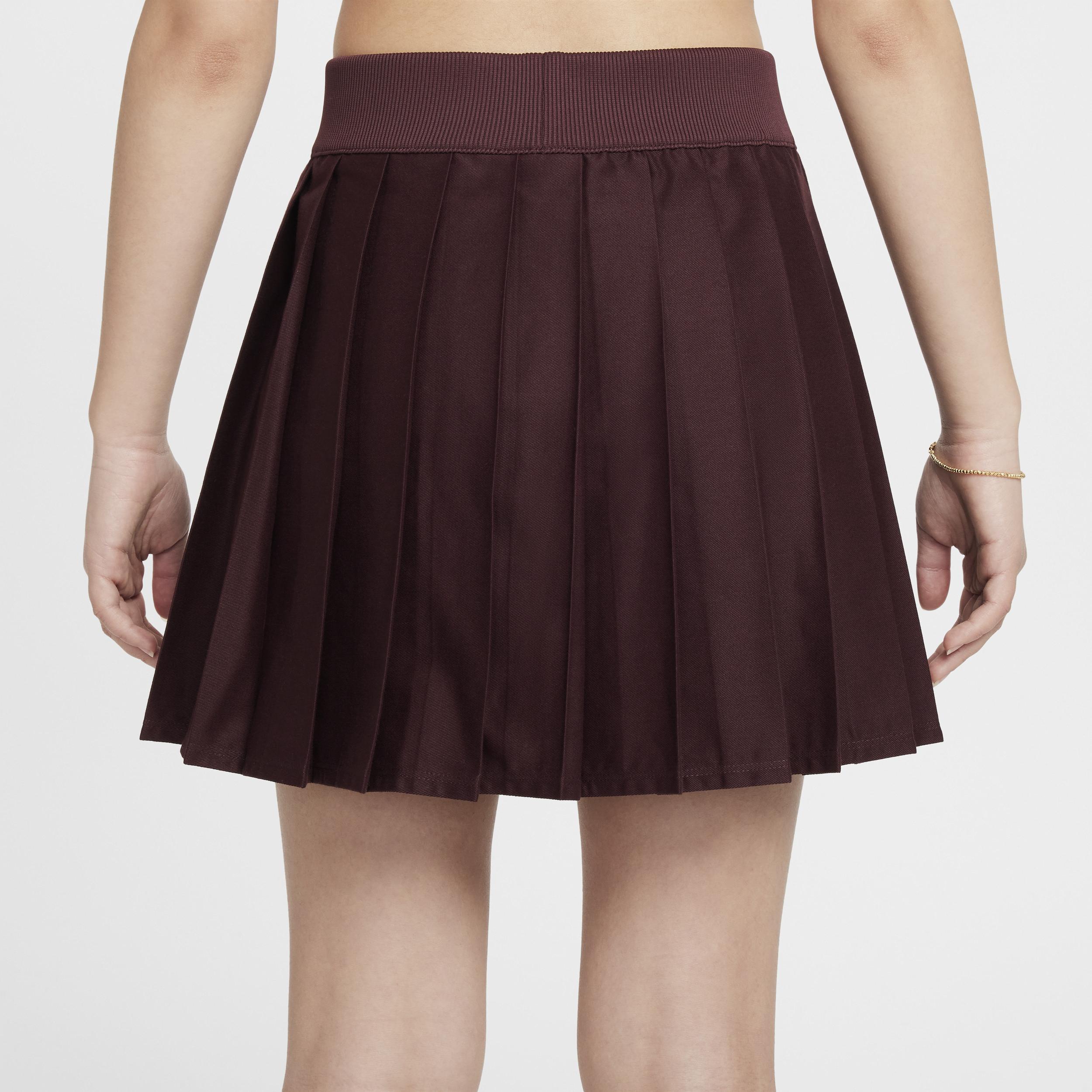 Unisex Nike Sportswear Girls' Pleated Skirt Product Image