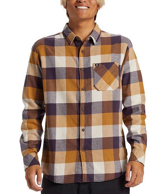 Quiksilver Motherfly Plaid Flannel Shirt Product Image