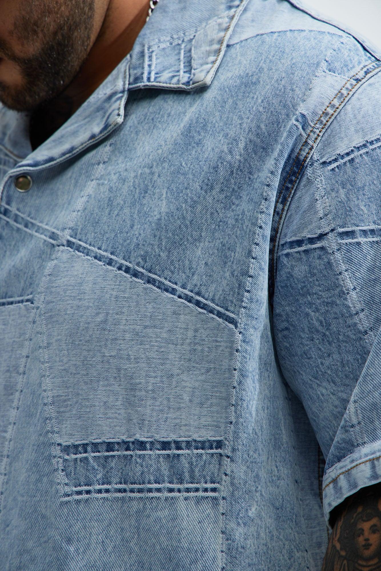 Verdugo Denim Shirt - Light Blue Wash Product Image