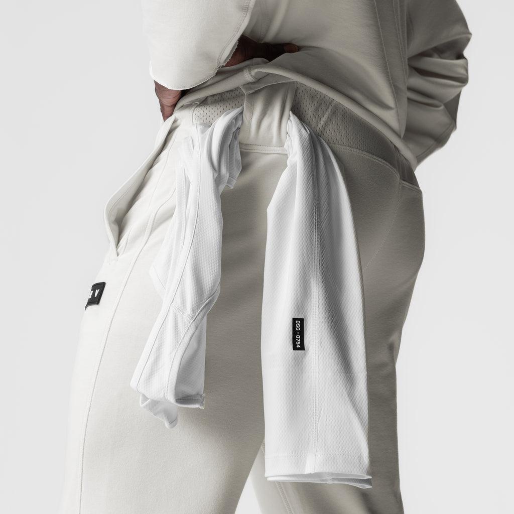 0956. Micro-Terry Jogger - Cream Product Image