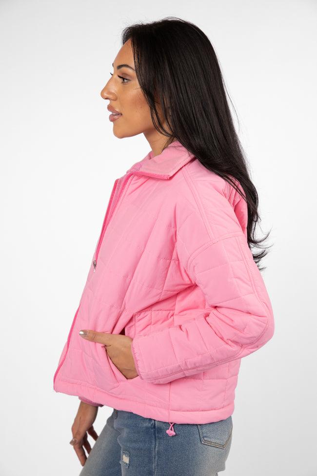 Vail Valley Pink Lightweight Puffer Jacket FINAL SALE Product Image