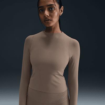 Nike Women's Zenvy Dri-FIT Long-Sleeve Top Product Image