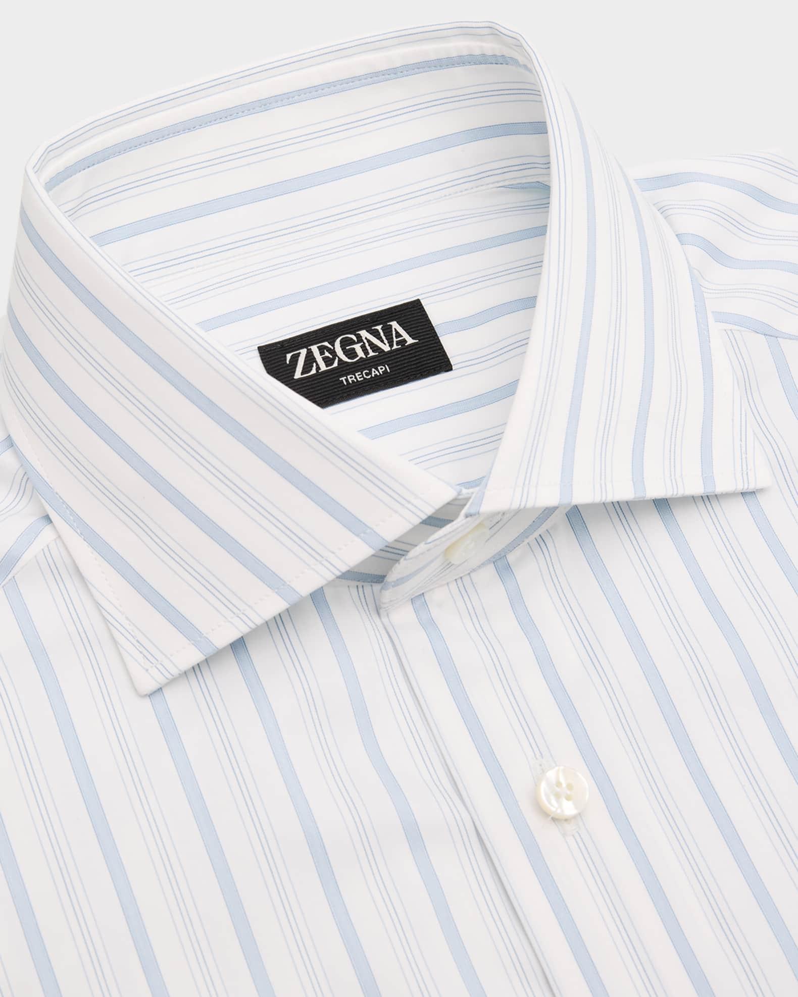 Men's Multi-Stripe Trecapi Cotton Dress Shirt Product Image