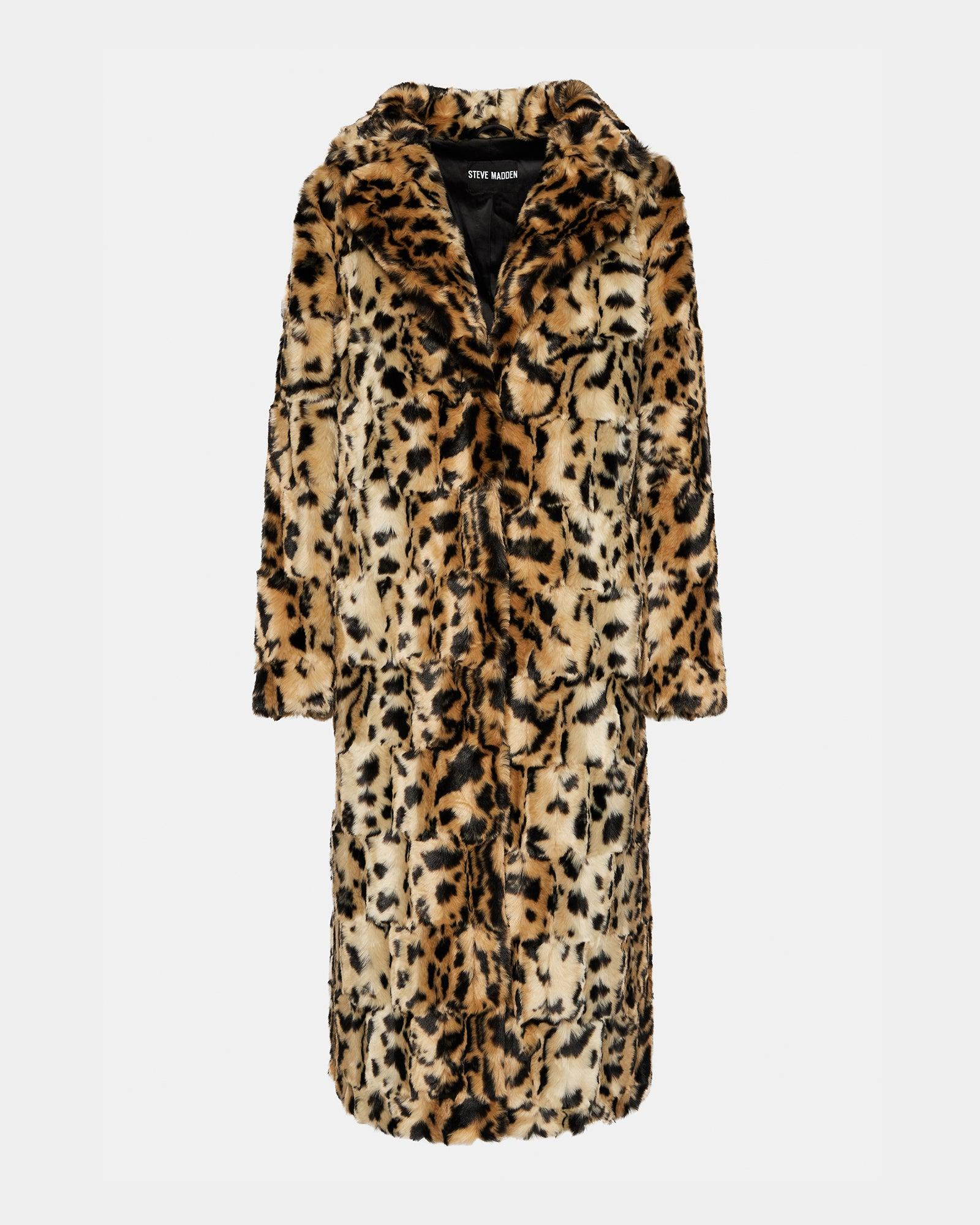 LONG SONG COAT LEOPARD Female Product Image