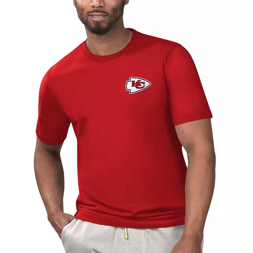 Men's Margaritaville Red Kansas City Chiefs Licensed to Chill T-Shirt,  Product Image