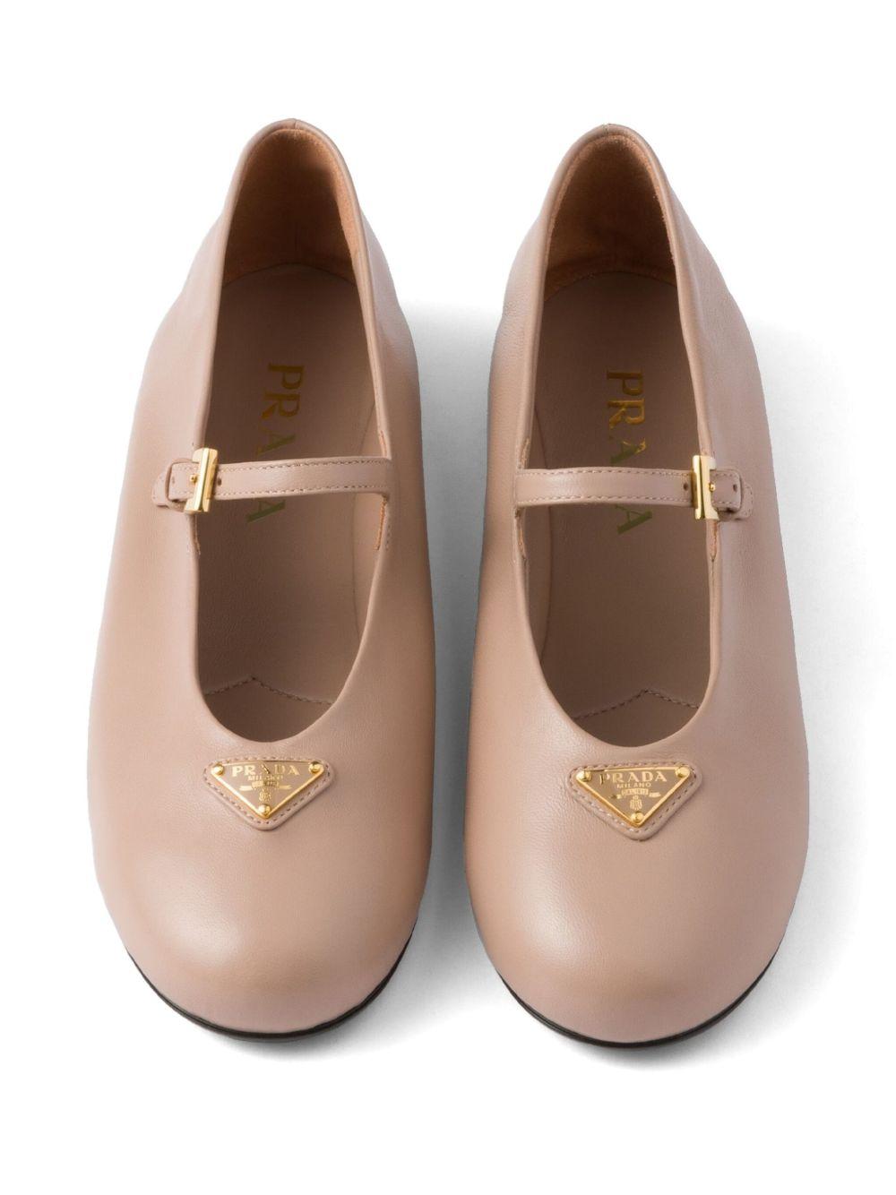 leather ballet flats  Product Image