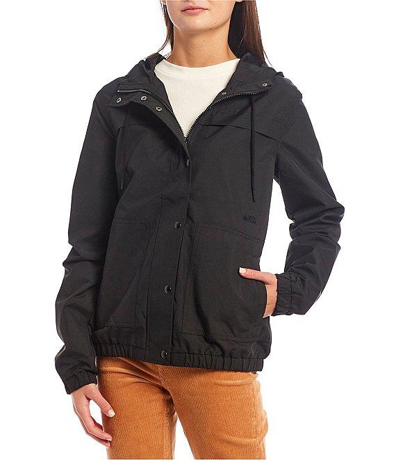Volcom Enemy Stone Long Sleeve Hooded Windbreaker Jacket Product Image