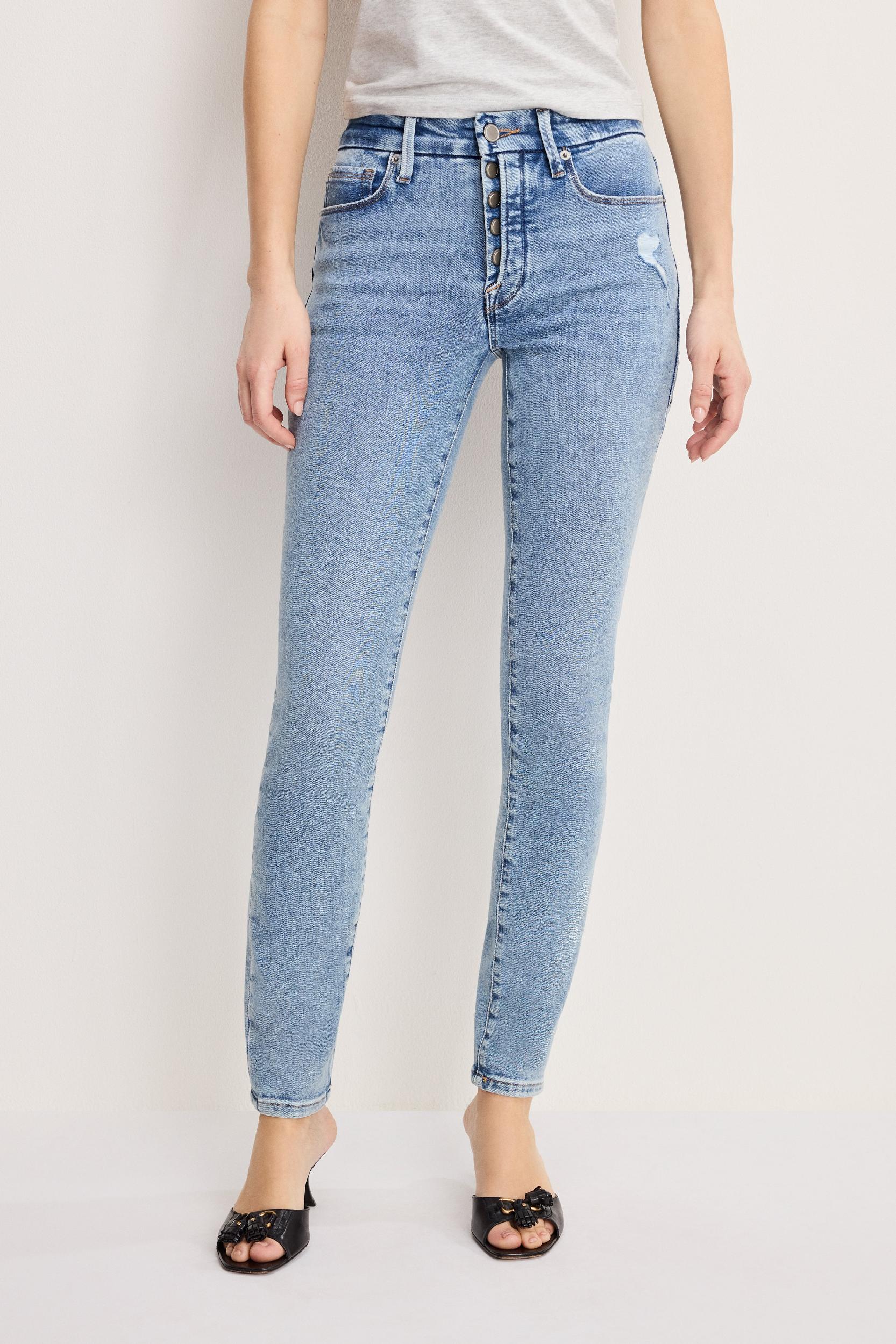 GOOD LEGS SKINNY COMPRESSION JEANS | INDIGO380 Product Image