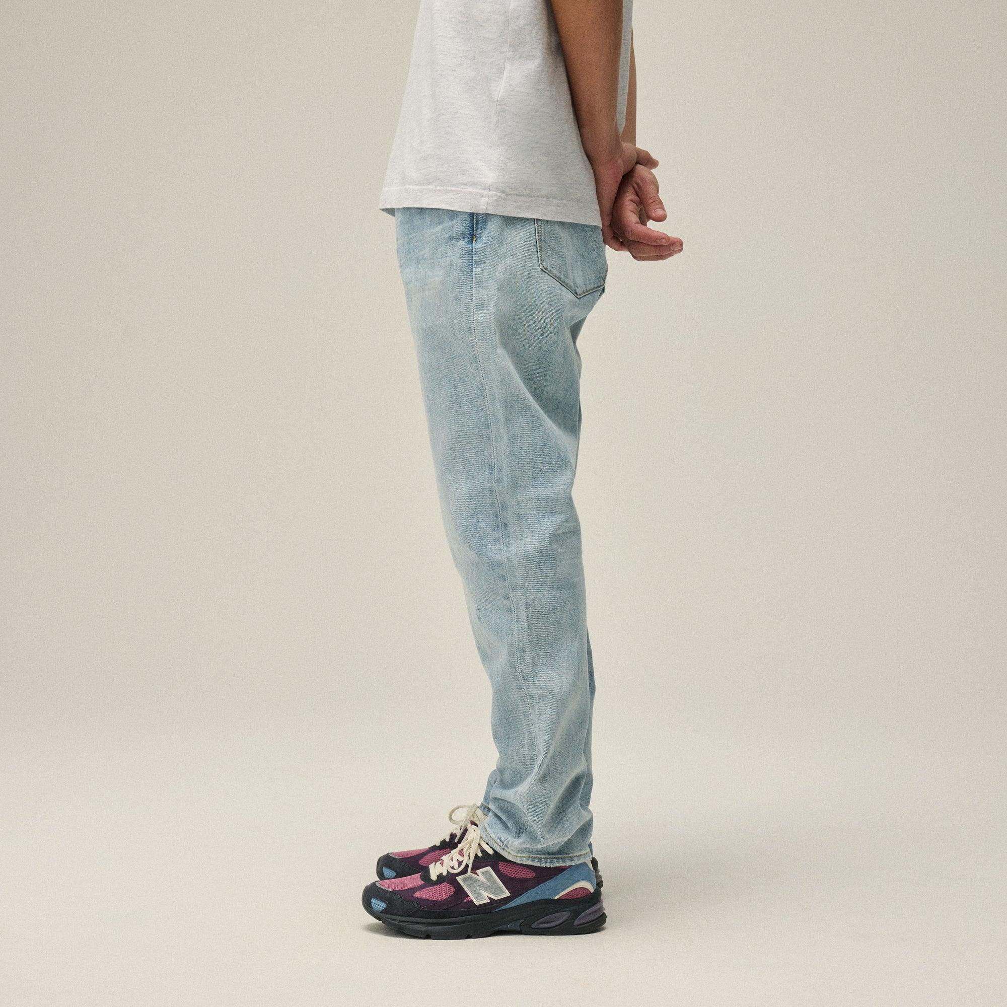 Kith Varick Taper Jean - Light Indigo Male Product Image
