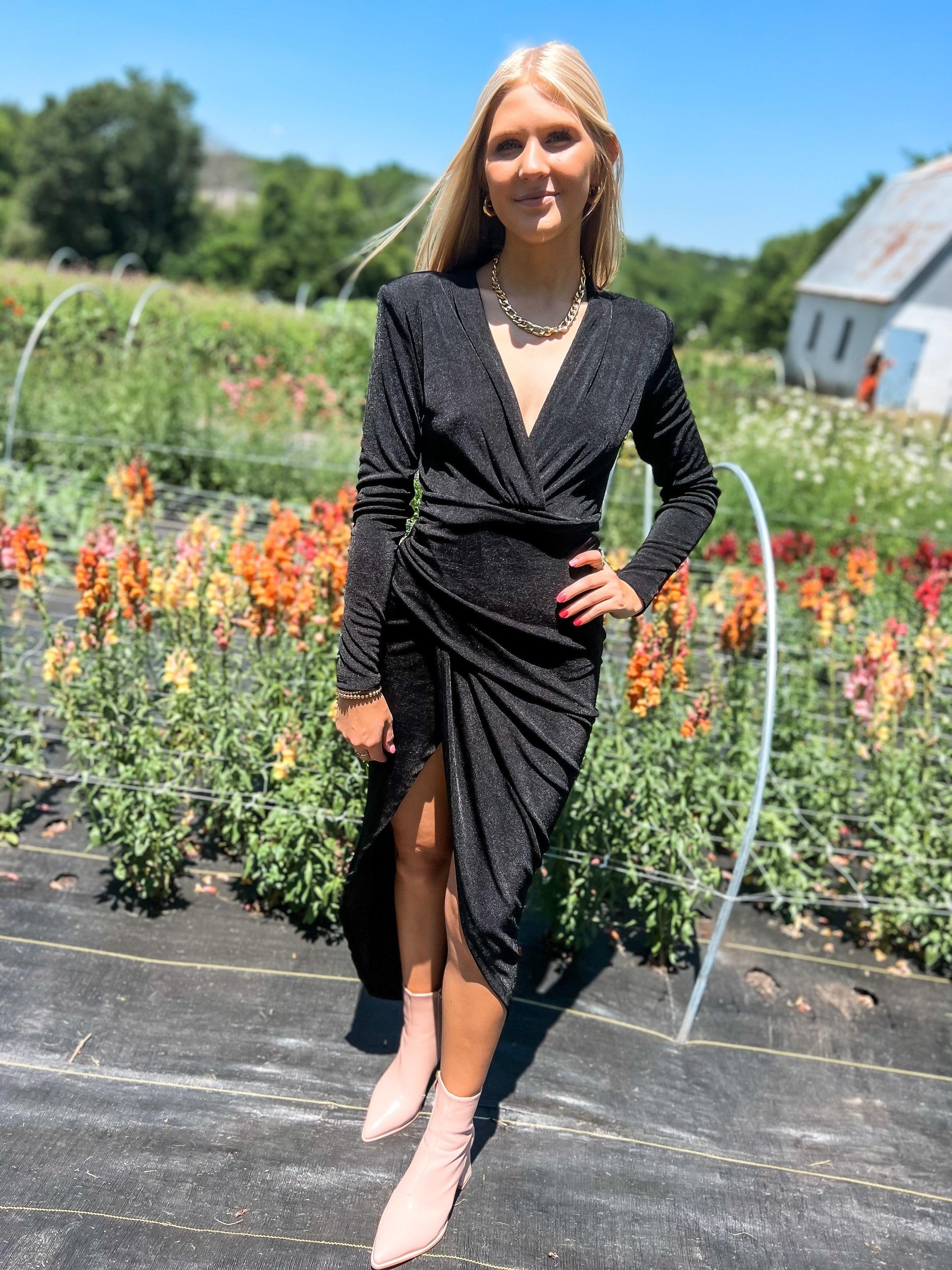 Slinky Slink Asymmetrical Dress Product Image