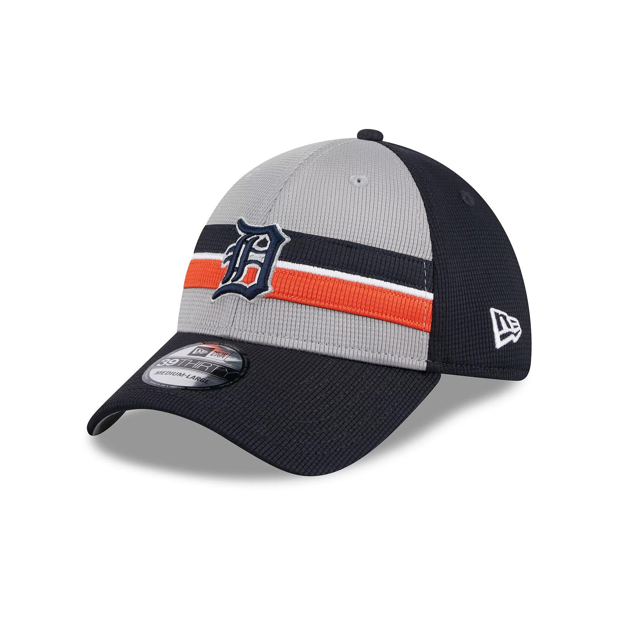Men's New Era Gray Detroit Tigers 2024 Batting Practice 39THIRTY Flex Hat,  Product Image