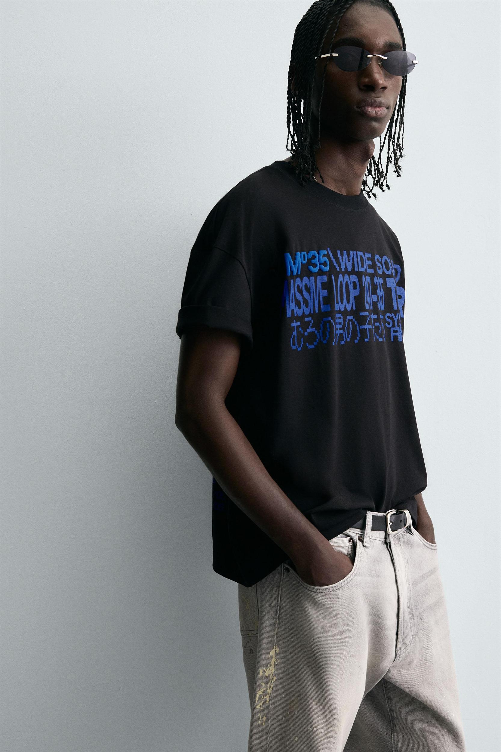 GRAPHIC TEXT T-SHIRT Product Image