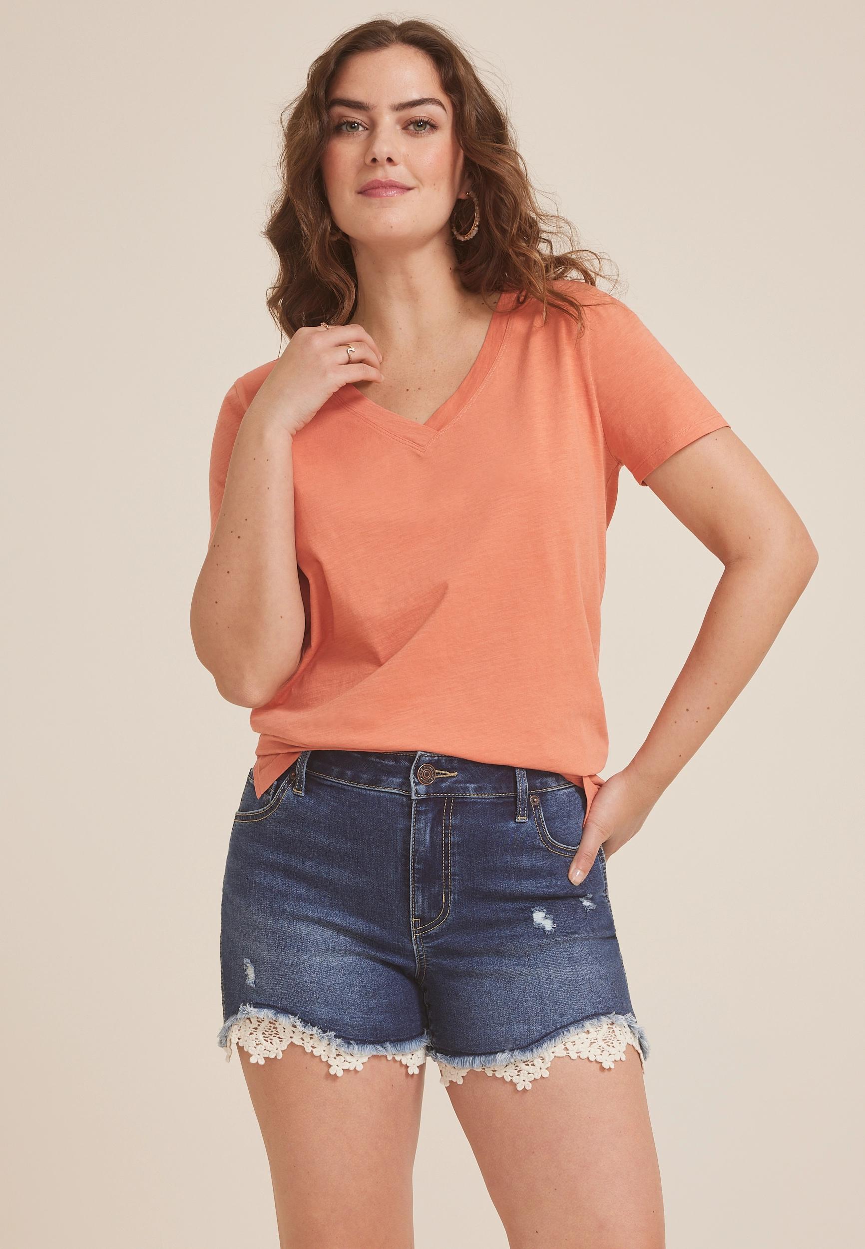 24/7 Dawson V Neck Tee Product Image