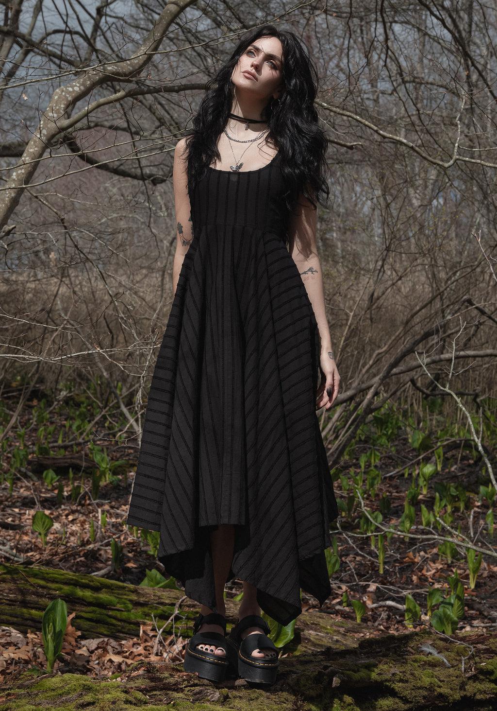 Blythe Handkerchief Hem Midaxi Dress Product Image