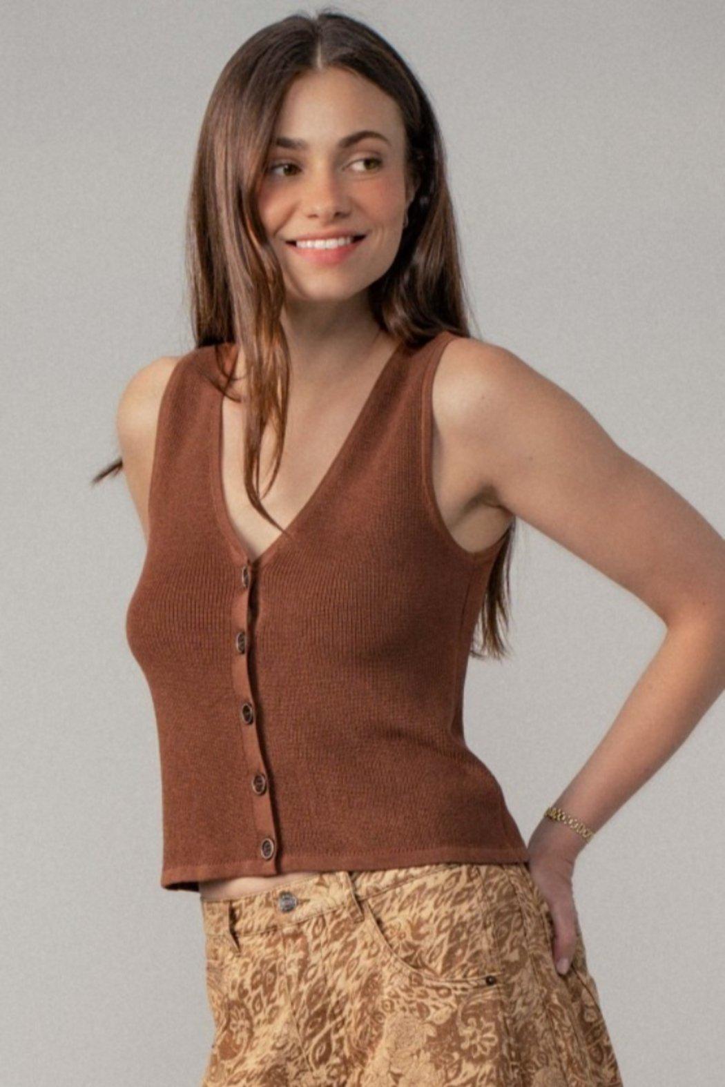 Trend Notes Knit Vest Product Image