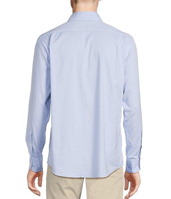 Cremieux Blue Label Solid Oxford Long Sleeve Woven Shirt Product Image