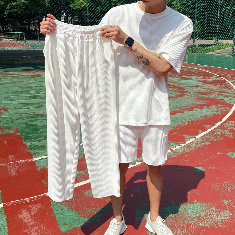 RT No. 9102 PLEATED SHIRT, SHORTS, PANTS Product Image