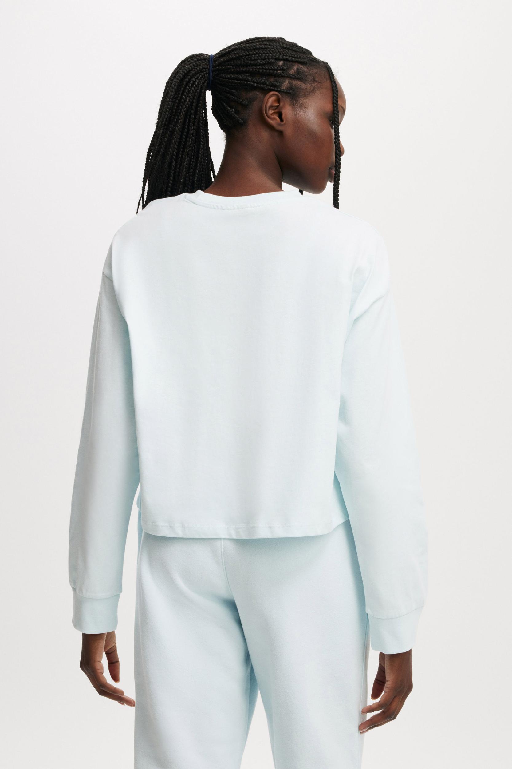 Active Boxy Oversized Long Sleeve Top Product Image