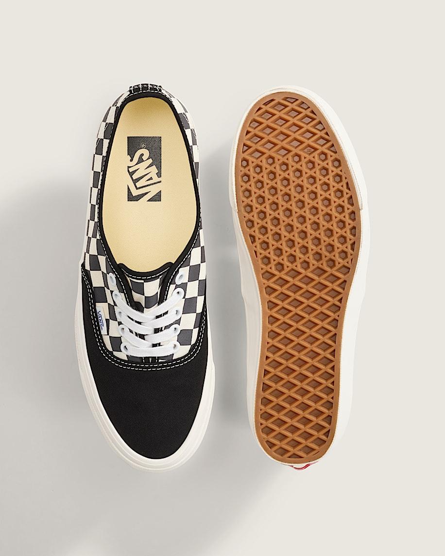 Premium Authentic Checkerboard Shoe in Asphalt Grey| Vans US Product Image