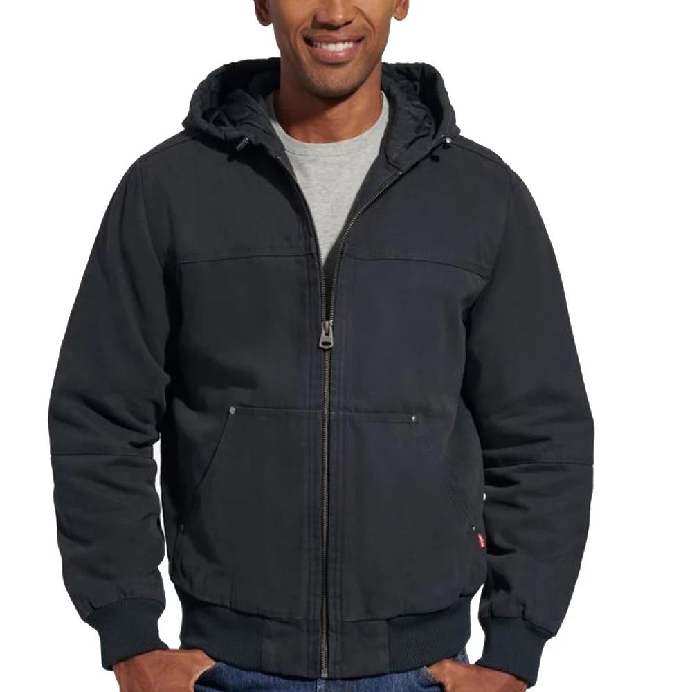 Mens Levis Canvas Workwear Hooded Bomber Jacket Product Image
