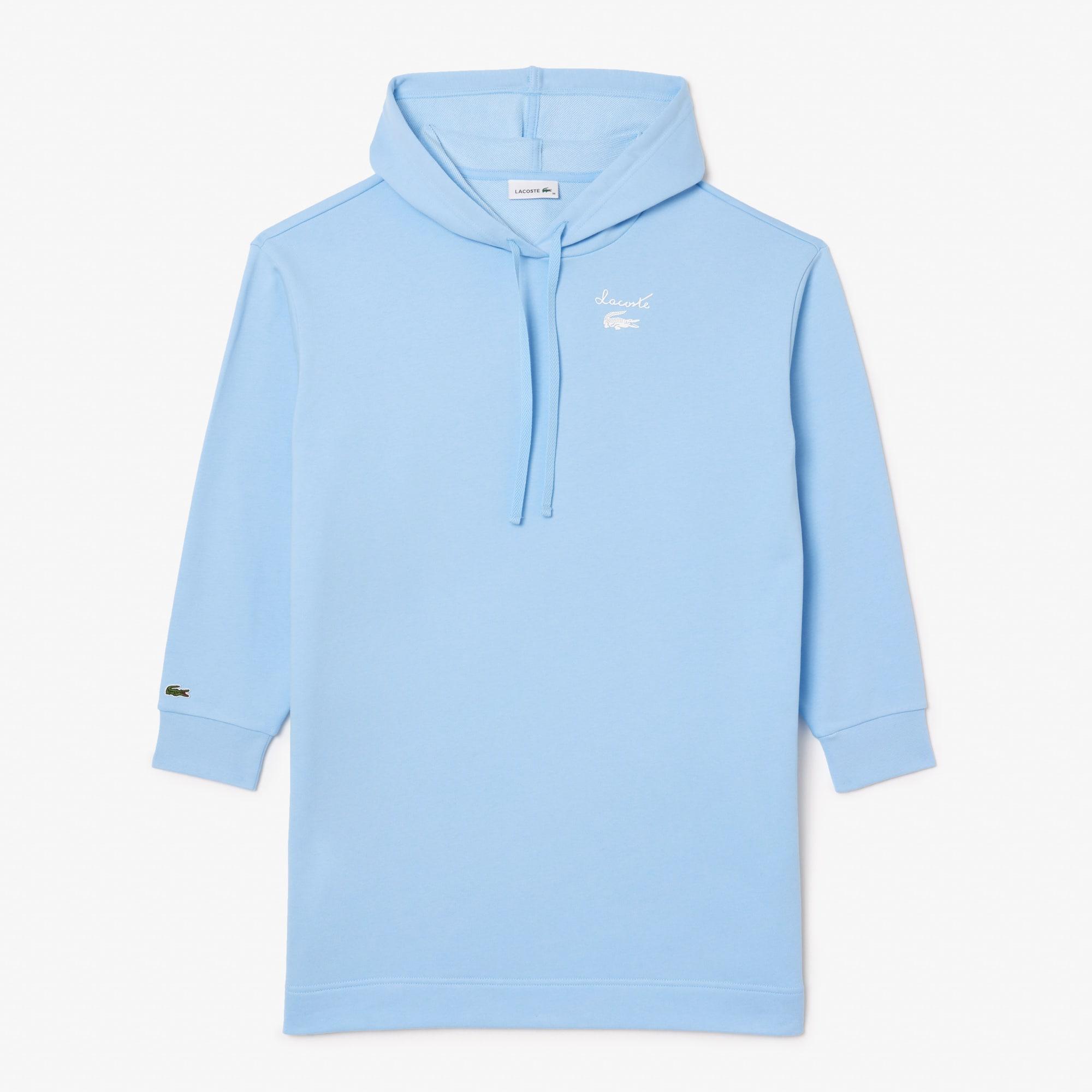 Women's Oversized Fleece Sweatshirt Dress Product Image