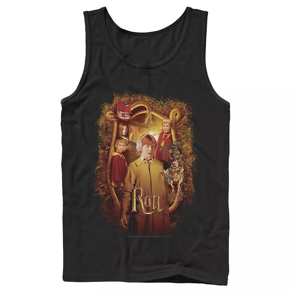 Men's Harry Potter And The Chamber Of Secrets Ron Portrait Graphic Tank Top,  Product Image
