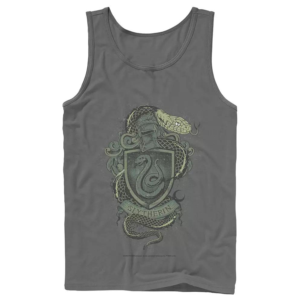 Men's Harry Potter Slytherin House Crest Tank Top, Size: Small, Grey Product Image