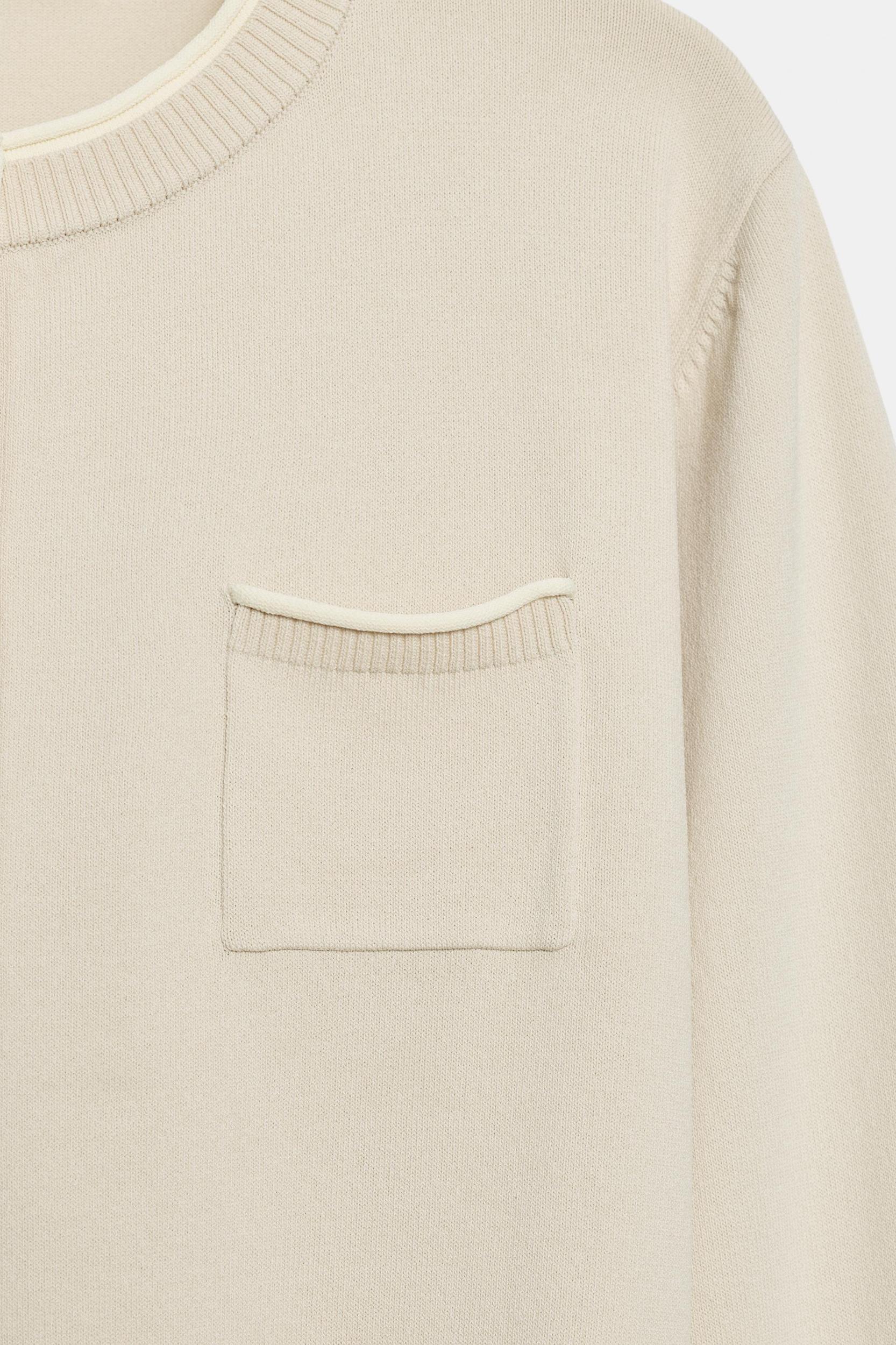 COMBINATION KNIT JACKET Product Image