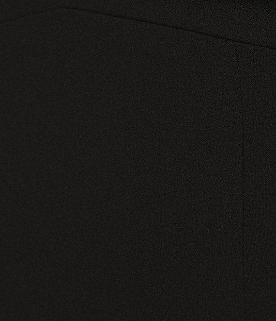 City Vibe Sleeveless Square Neck Open Back Bow Hem Dress Product Image