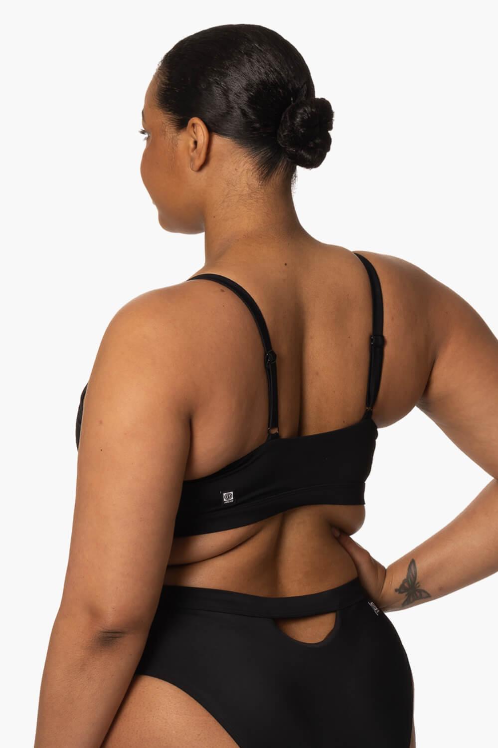 Amelia Bikini Top - Black Female Product Image