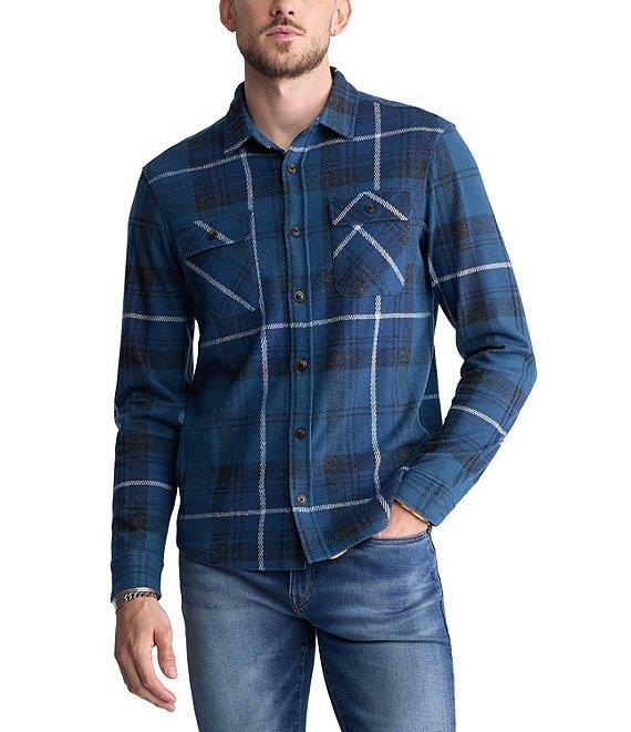 Buffalo David Bitton Samme Plaid Blanket Woven Shirt Product Image