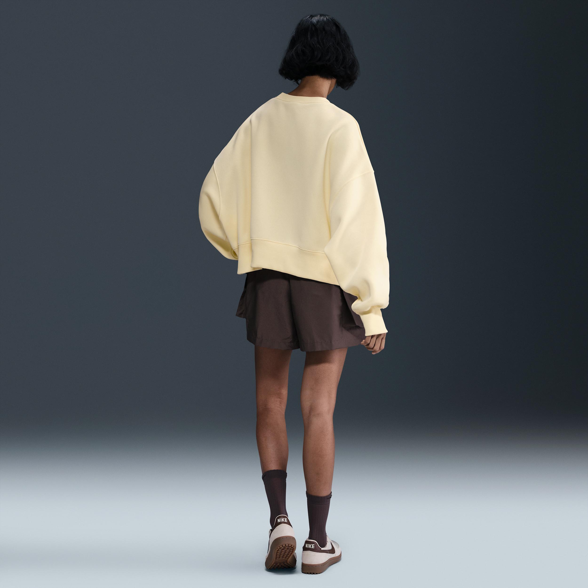 Womens Nike Sportswear Phoenix Fleece Oversized Crewneck Sweatshirt Product Image