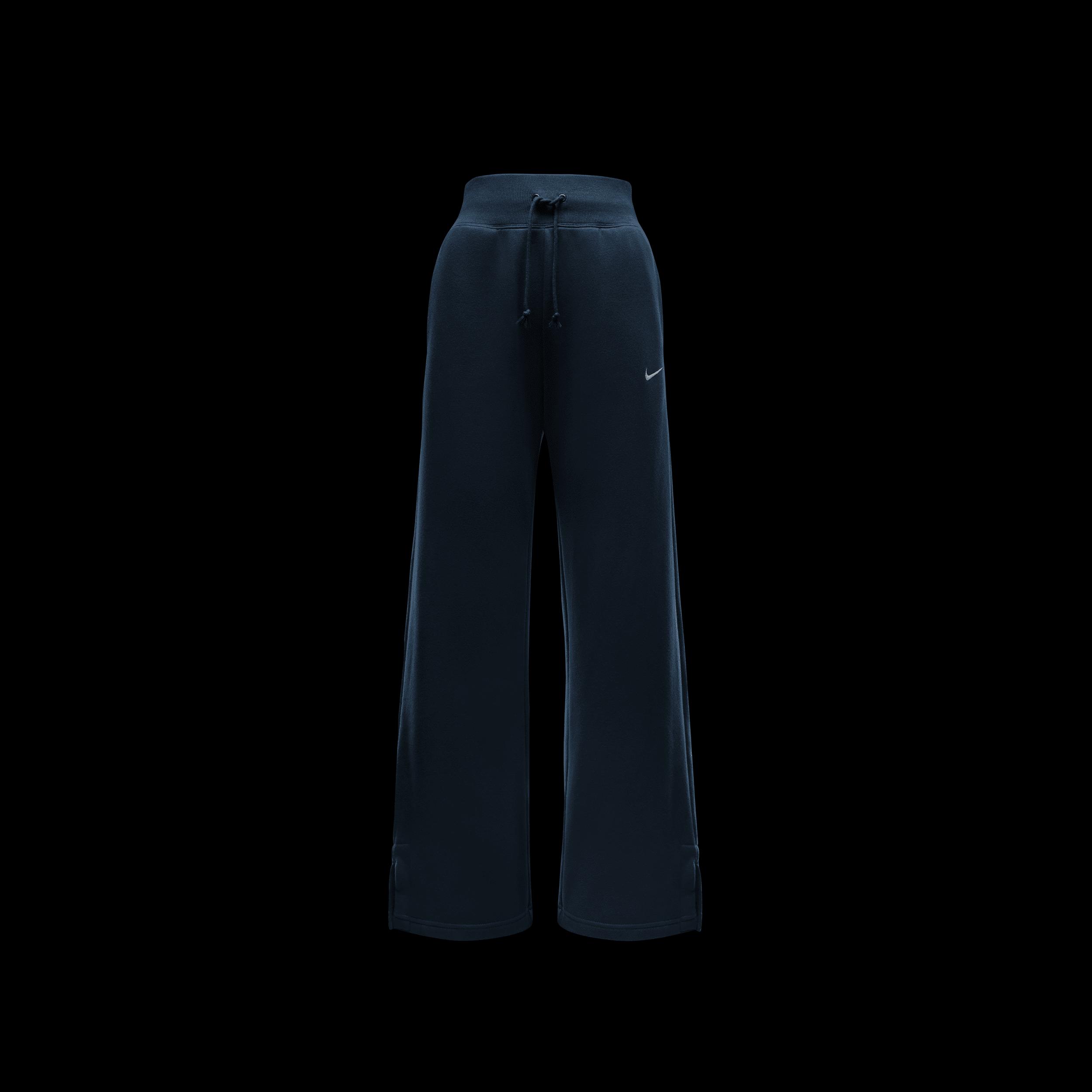 Womens Nike Sportswear Phoenix Fleece High-Waisted Wide-Leg Sweatpants Product Image