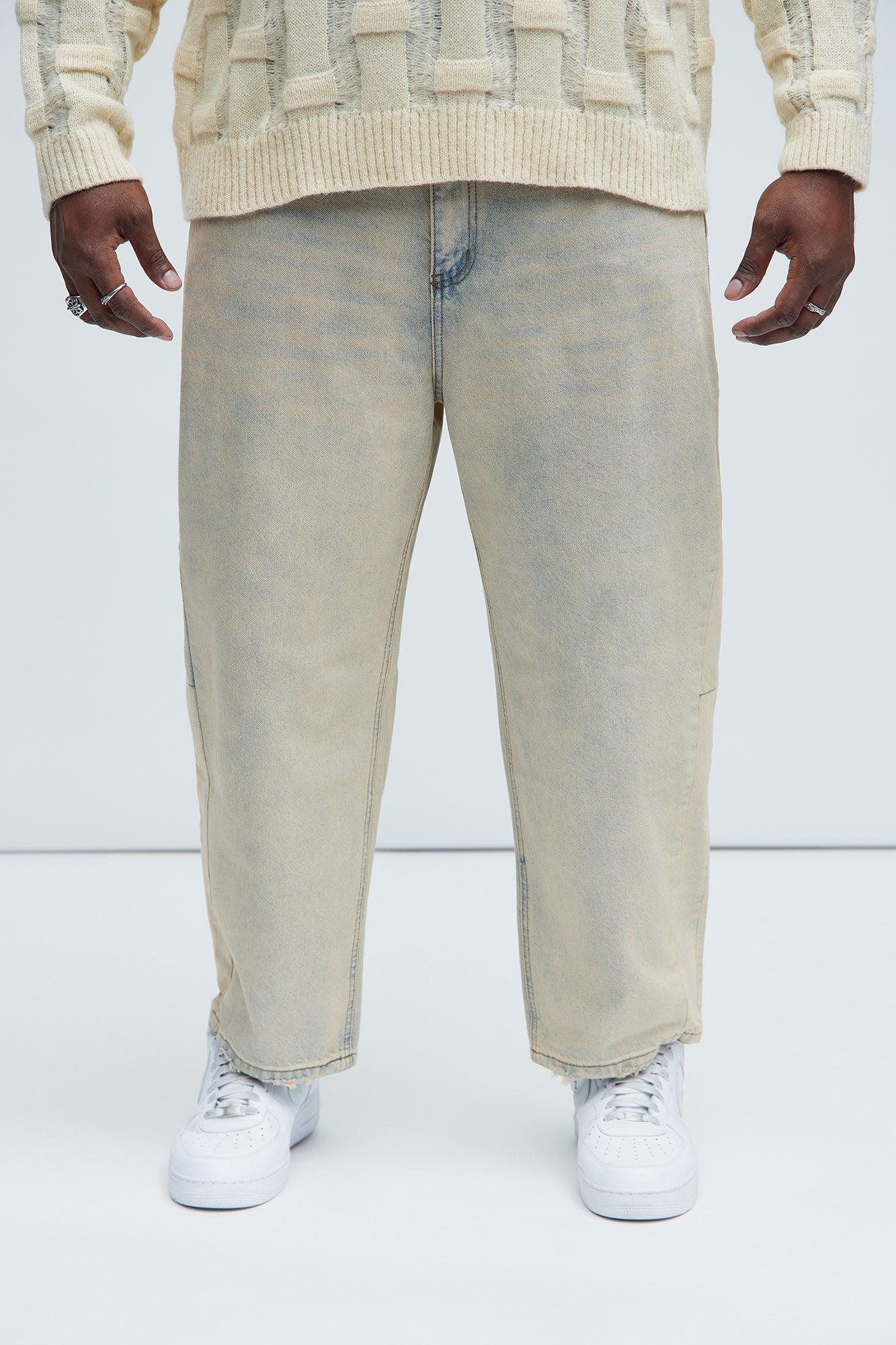 Brookway Relaxed Barrel Jeans - Vintage Blue Wash Product Image
