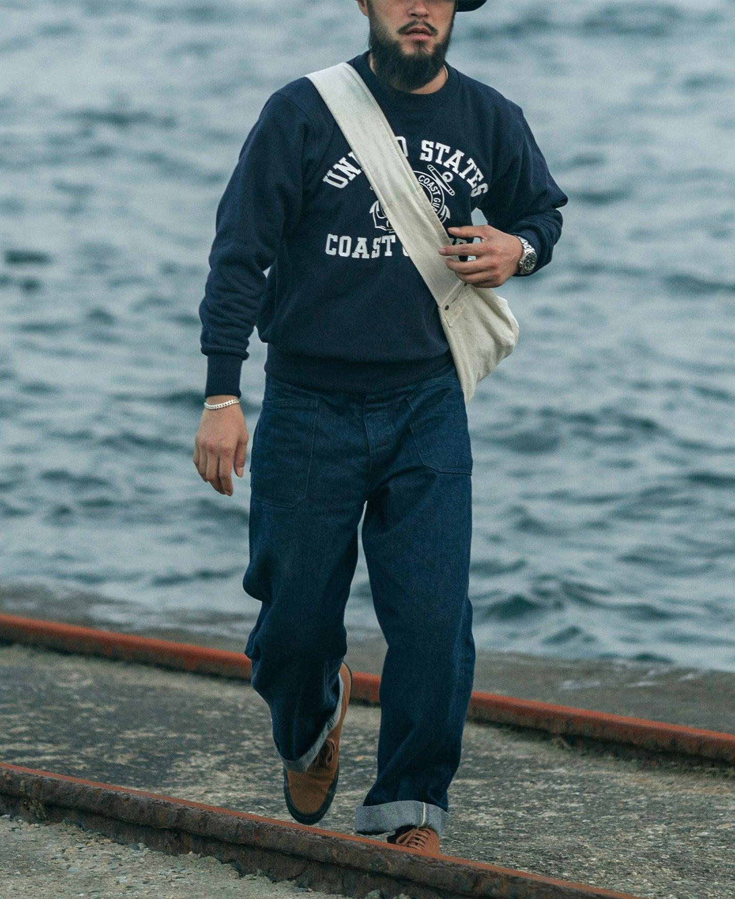 21 oz USCG Reverse Weave Sweatshirt Product Image
