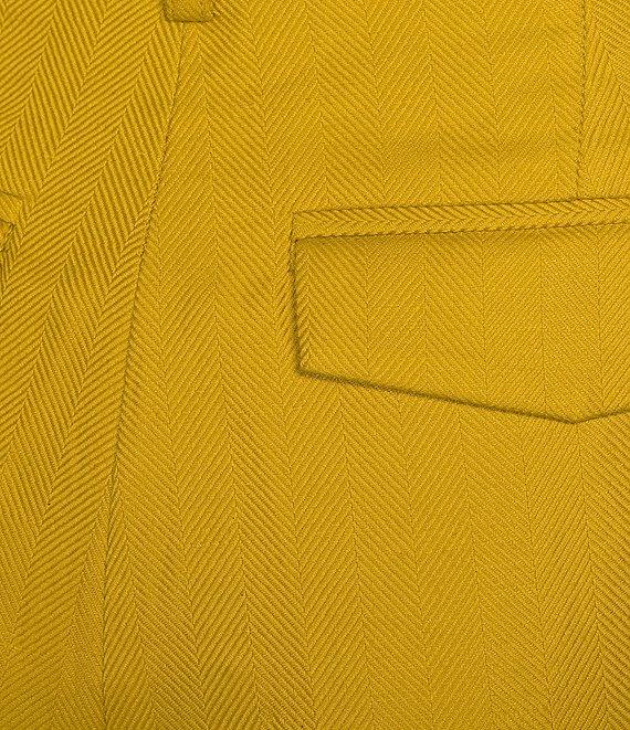 A Loves A Woven High Rise Pleated Wide Leg Pointed Cuff Coordinating Trousers Product Image