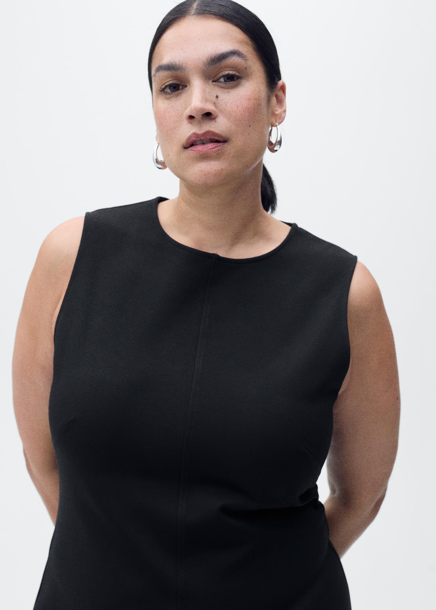 Flared midi-dress - Women | MANGO USA Product Image