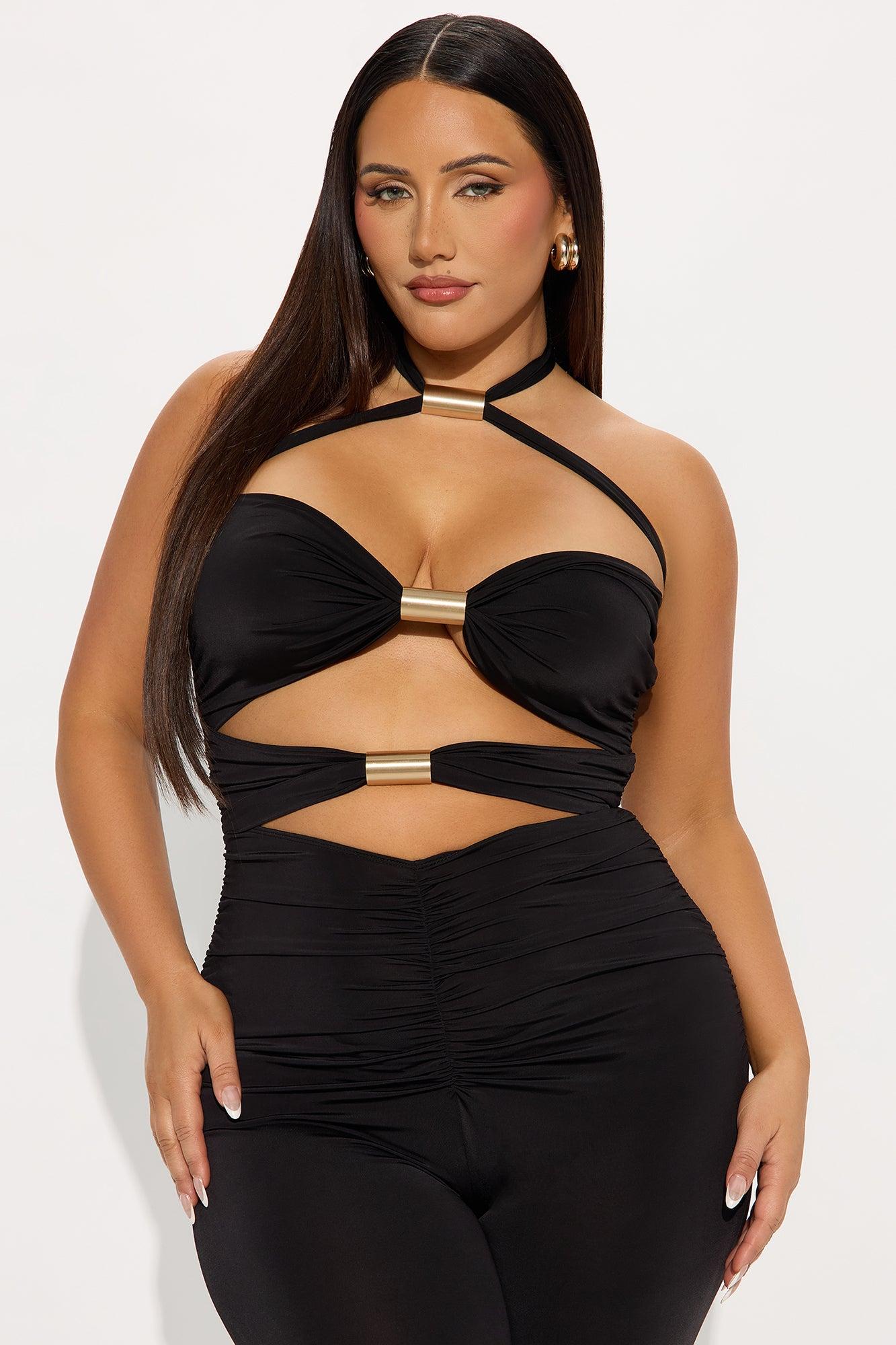 Think It Over Jumpsuit - Black Product Image