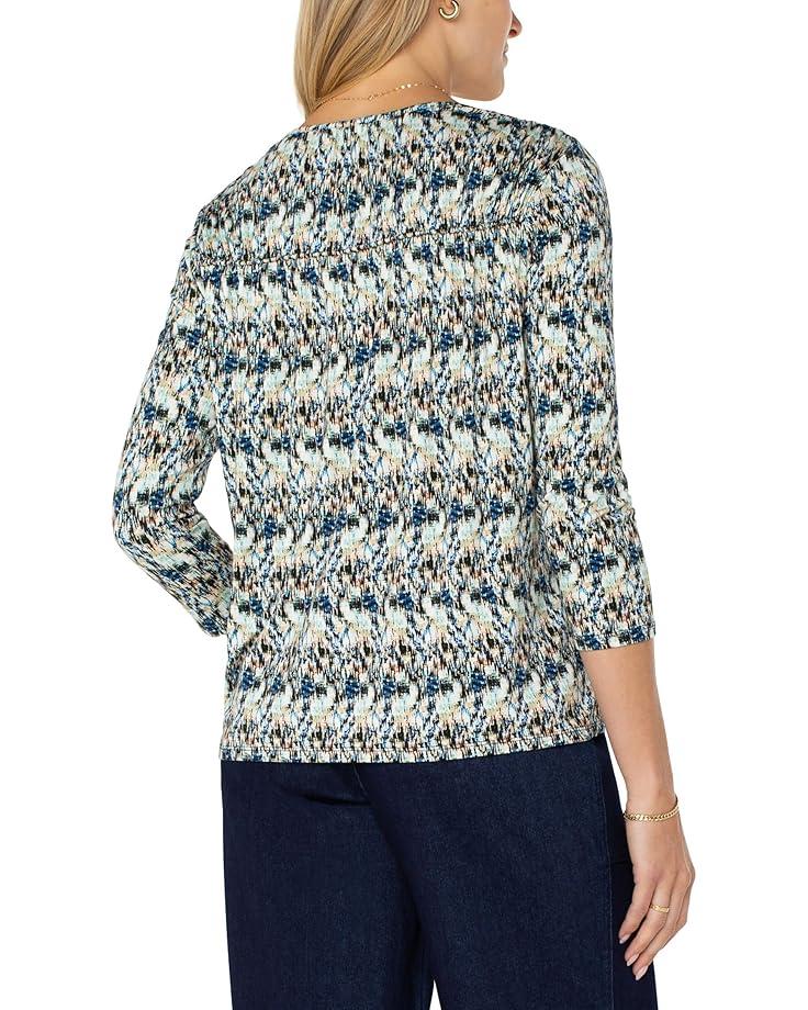 Long Sleeve Boat Neck Knit Top Product Image