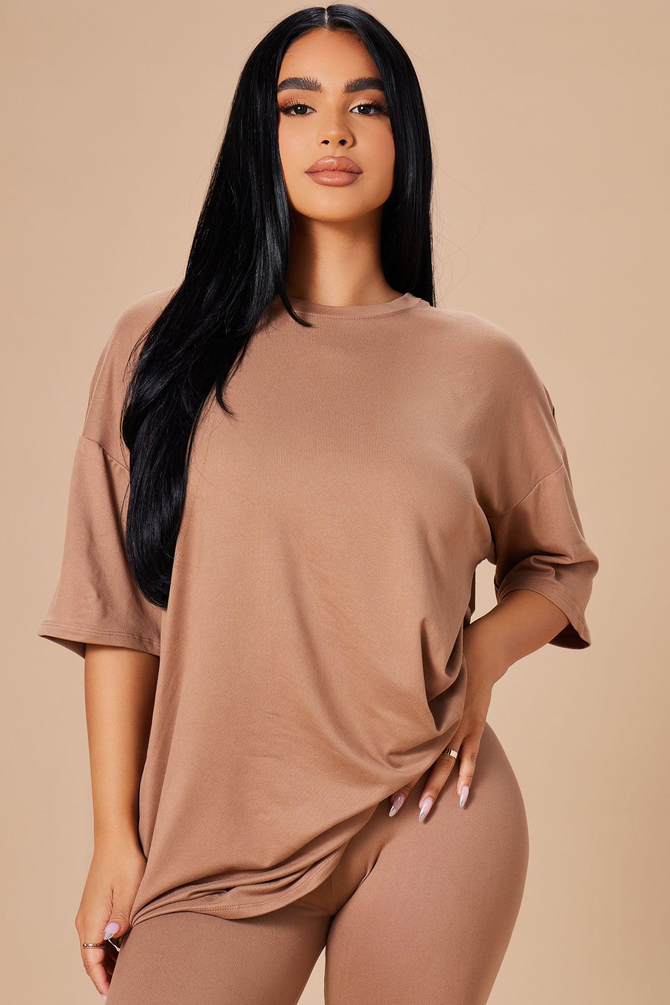 Weekend Vibes Legging Set - Mocha Product Image